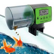 Alimentador Automático Peixe Aquário Dosador Inteligente Ração Tanque Dispenser Comida