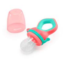 Alimentador com Tela de Silicone Rosa Multikids Baby Alimentador com Tela de Silicone Rosa Multikids Baby