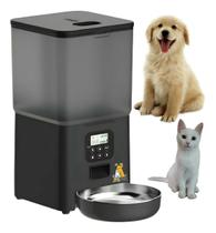 Alimentador Comedouro Automático 6 Litros Cachorro Gato Pet