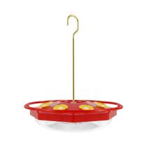 Alimentador De Beija-Flores Com 8 Portas Em Formato De Flor Para Jardim Externo, À Prova De Abelhas Alimentador De Beija-Flores Com 8 Portas Em Formato De Flor Para Jardim Externo, À Prova De Abelhas