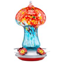 Alimentador de beija-flores Muse Garden Blwn Glass 800 ml Ocean Sunrise Alimentador de beija-flores Muse Garden Blwn Glass 800 ml Ocean Sunrise
