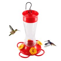 Alimentador de beija-flores Nature's Rhythm de 240 ml de plástico com protetor de abelhas