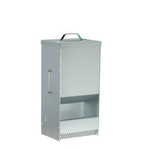 Alimentador de calha de metal RentaCoop 2,27 kg para coelhos e pequenos animais