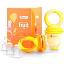 Alimentador de comida para bebês NatureBond Fruit Pacifier Nibbler (pacote com 2)