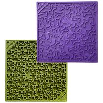 Alimentador de Enriquecimento SodaPup Purple Bones & Green Jigsaw Meat
