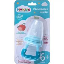 Alimentador De Frutas Infantil Silicone Azul pimpolho 87362