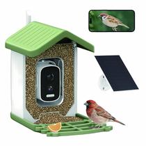 Alimentador de pássaros Billber Outdoor Smart com câmera e painel solar Alimentador de pássaros Billber Outdoor Smart com câmera e painel solar