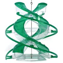 Alimentador de pássaros Cascade Wild Bird Alimentadores helicoidais DNA de 8 portas Alimentador de pássaros Cascade Wild Bird Alimentadores helicoidais DNA de 8 portas