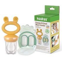 Alimentador de silicone Chupeta Haakaa Freeze-N-Fed Mini Combo