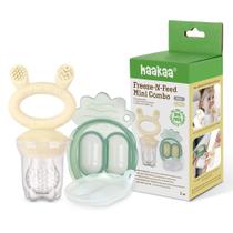 Alimentador de silicone Chupeta Haakaa Freeze-N-Fed Mini Combo