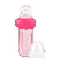 Alimentador De Silicone Porta Frutinhas - Nuby - Rosa