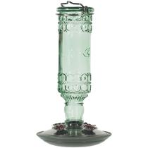 Alimentador de vidro para beija-flores Perky-Pet 300 ml em estilo antigo Alimentador de vidro para beija-flores Perky-Pet 300 ml em estilo antigo
