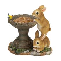 Alimentador decorativo para pássaros de jardim ao ar livre Zingz & Thingz