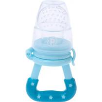 Alimentador Infantil pimpolho bico de Silicone azul 6 Meses free BPA