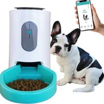 Alimentador Inteligente À Bateria Para Cães E Gatos