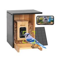 Alimentador inteligente de pássaros Birdfy AI com câmera Bamboo Solar Power Alimentador inteligente de pássaros Birdfy AI com câmera Bamboo Solar Power