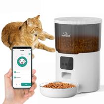 Alimentador Inteligente Pet Comedouro Para Cachorro Gato 4L APP Wifi Robotizado Alto Falante Temporizador