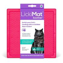 Alimentador Lento Cães e Gatos LickiMat Soother Rosa Alimentador Lento Cães e Gatos LickiMat Soother Rosa