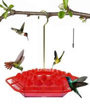 Alimentador para beija-flores Sherem 2025, suspenso, à prova de formigas/abelhas, 400 ml