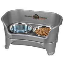 Alimentador para cães Neater Feeder Express modelo médio/grande cinza