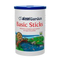 Alimento Alcon Garden Basic Sticks para Carpas - 200g