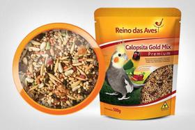 Alimento Calopsita Reino das Aves Gold Mix 500g