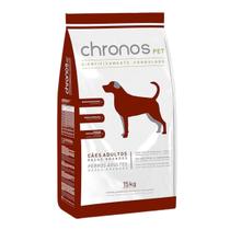 Alimento Chronos Ração Para Cães Adultos Raças Grandes Sabor Frango 15Kg
