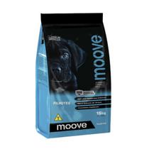 Alimento Completo Moove Premium Ração Para Cães Filhotes Sabor Frango 15Kg ou 3Kg