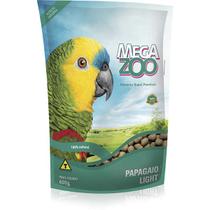 Alimento Extrusado Para Papagaio Megazoo Light 600g
