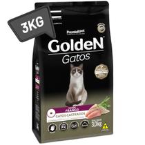 Alimento Golden Gatos Castrados 3kg Frango