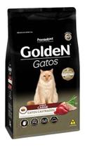 Alimento Golden Premium Especial Castrados Para Gato Adulto Sabor Carne Em Sacola De 3kg Alimento Golden Premium Especial Castrados Para Gato Adulto Sabor Carne Em Sacola De 3kg