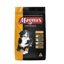 Alimento Magnus Super Premium para cachorro adulto de raça média e grande sabor frango e arroz em sacola de 15kg