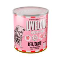 Alimento Natural Livelong Sabor Carne para Cães 300gr