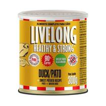 Alimento Natural Livelong Sabor Pato Para Gatos 300G