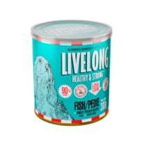 Alimento Natural Livelong Sabor Peixe para Cães 300g