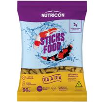 Alimento P/ Peixe Nutricon Carpa Sticks Food Dia a Dia 90gr