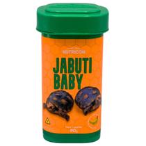 Alimento P/tartarugas e Répteis Nutricon Jabuti Baby 80gr