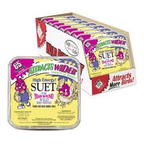 Alimento para aves silvestres C&S Suet de alta energía 333 g, paquete de 8 Alimento para aves silvestres C&S Suet de alta energía 333 g, paquete de 8