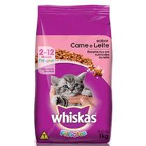 Alimento para gato whiskas filhote pacote 1 kg