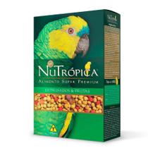 Alimento para Pássaro Nutrópica Papagaio Extrusados & Frutas 300 g - Nutropica