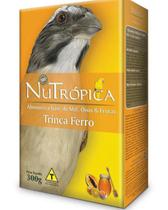 Alimento para Pássaro Nutrópica Trinca Ferro Farinhada à Base de Mel, Ovos & Frutas 300 g - Nutropica