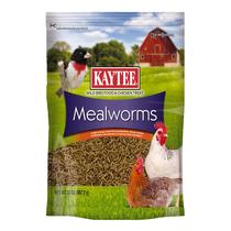 Alimento para pássaros selvagens Kaytee Mealworms 0,9 kg para pássaros azuis e galinhas Alimento para pássaros selvagens Kaytee Mealworms 0,9 kg para pássaros azuis e galinhas