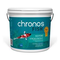 Alimento para Peixe Chronos Fish Koi Pond Sticks Infant - 4kg Alimento para Peixe Chronos Fish Koi Pond Sticks Infant - 4kg