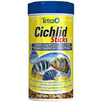 Alimento para Peixe Tetra Peixe Cichlids Sticks - 75g