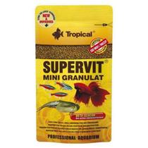 Alimento para Peixe Tropical Supervit Mini Granulado - 10g Alimento para Peixe Tropical Supervit Mini Granulado - 10g