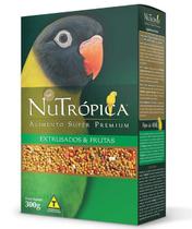 Alimento Pássaro Nutrópica Agapornis Extrusados frutas 300 g - Nutropica