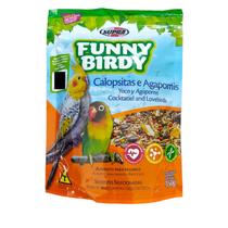 Alimento Pássaros FUNNY BIRDY Calopsitas e Agapornis 350 g