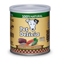 Alimento Pet Delícia Receitas Clássicas para cachorro de carne em lata
