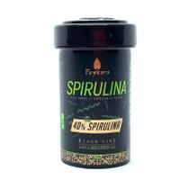 Alimento Poytara Black Line Spirulina para Peixes Marinhos - 45g