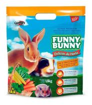 Alimento Ração Delícias Da Horta Para Mini Coelho Preá 1,8kg - Funny Bunny